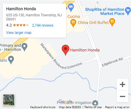 Hamilton Honda Map