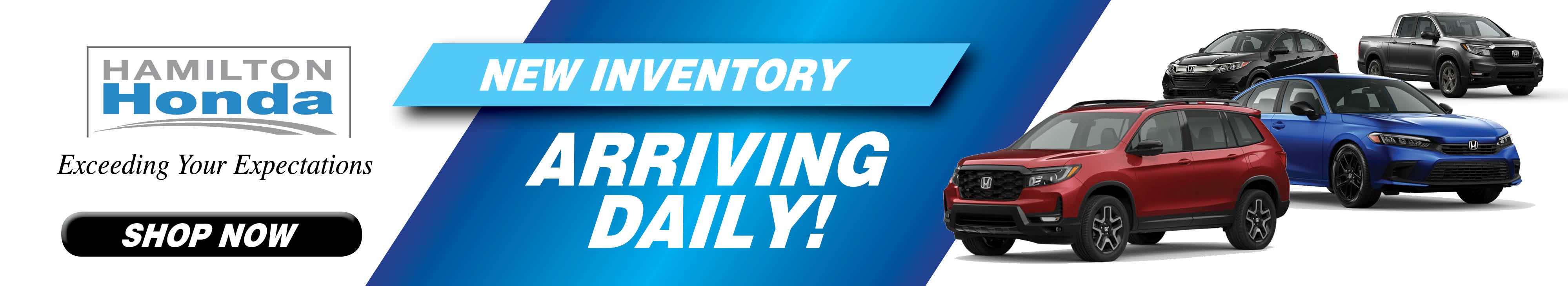 New Inventory Arriving Daily!